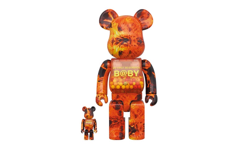 BE@RBRICK BERBRICK BBY FLAME Ver. 100400 7cm28cm