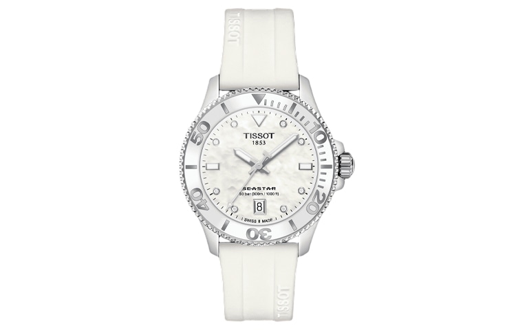 TISSOT/天梭 Tissot Seastar Quartz 36mm White
