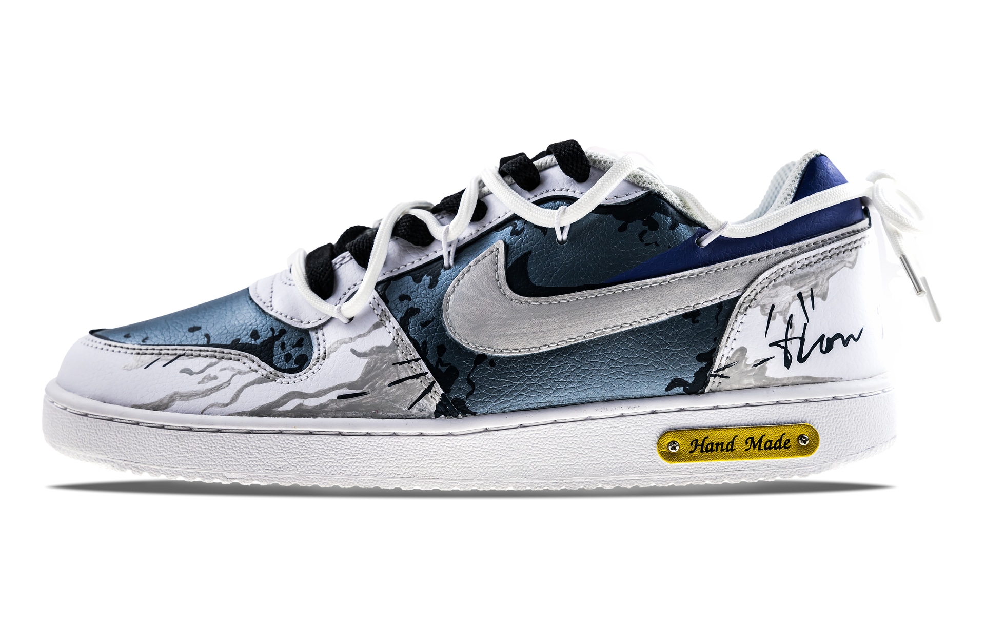Кроссовки Nike Ebernon Silver Gradient