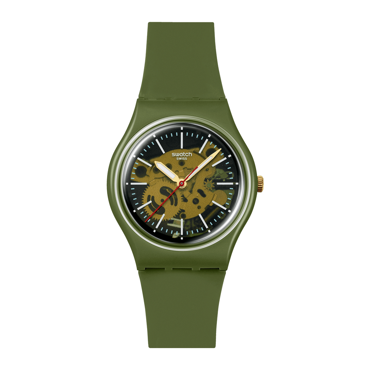 SWATCH/斯沃琪 Swatch Quartz Green Dial