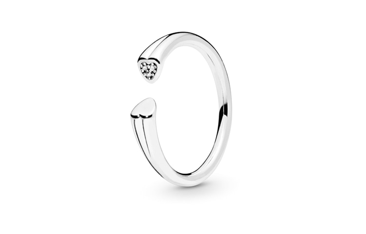 Pandora/潘多拉 Pandora Heart Open Ring