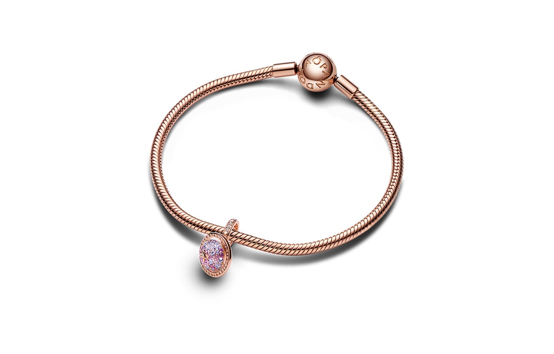 Pandora/潘多拉 Pandora Planet Charm Rose Gold