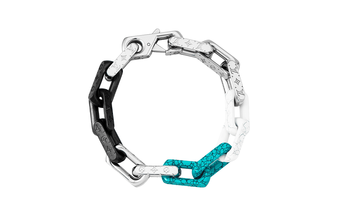 Louis Vuitton Chain Bracelet Silver