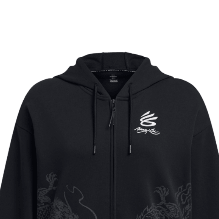 Under Armour Curry SS24 Hoodie Black — фото 4
