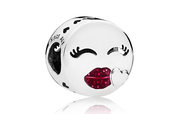 Pandora/潘多拉 Pandora Kiss Charm Red