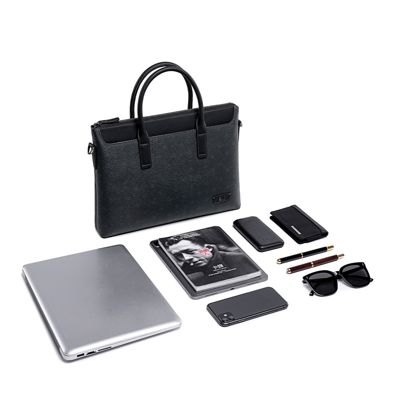 Hla Business Leather Briefcase — фото 6
