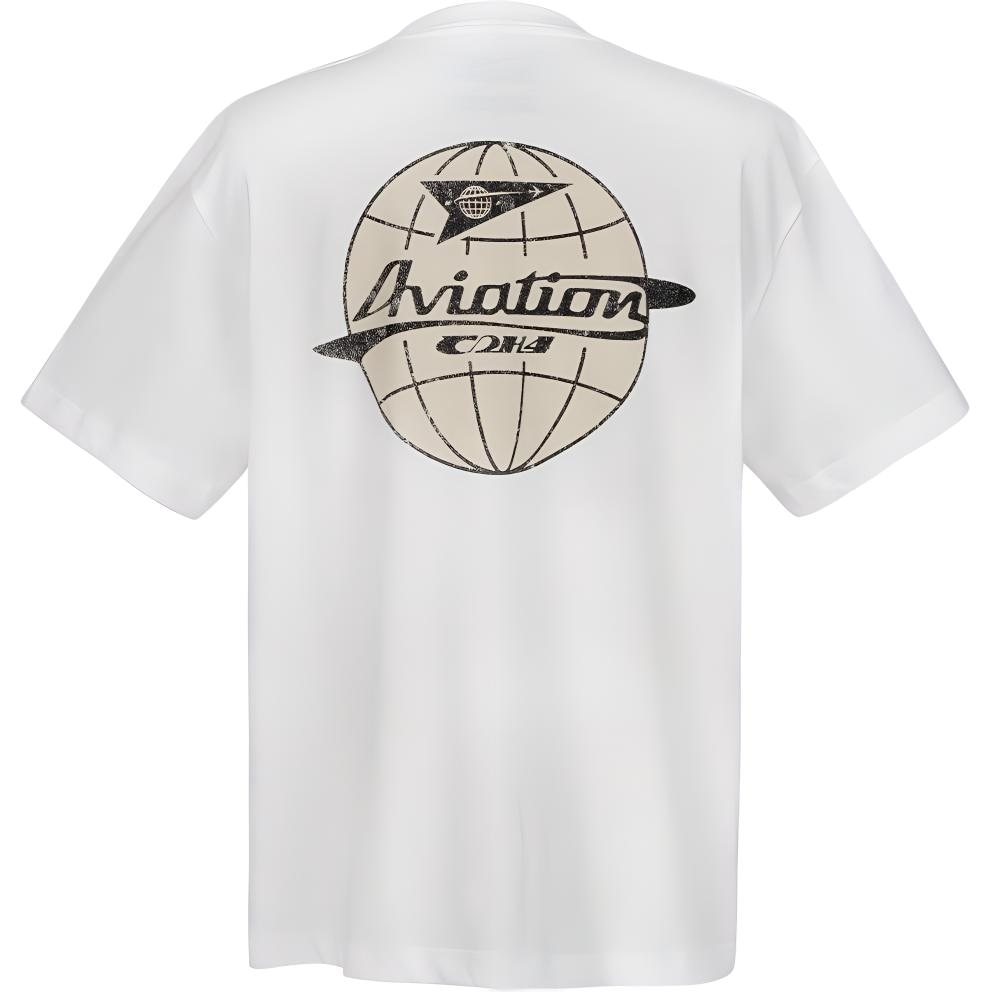C2H4 Aviation T-Shirt White — фото 1