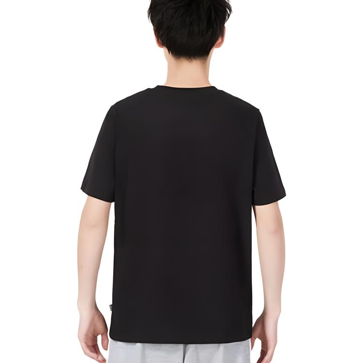Puma Logo Crewneck T-Shirt Black — фото 3