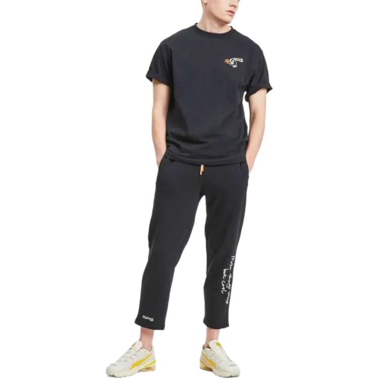 Puma x Randomevent Drawstring Knit Pants Black — фото 4