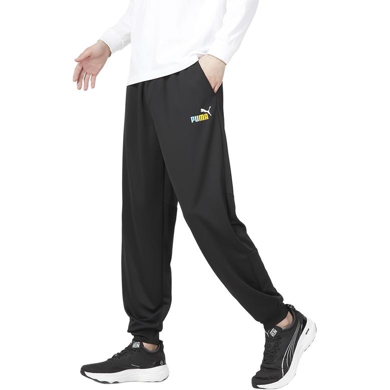 Puma Logo Knit Joggers Black — фото 2