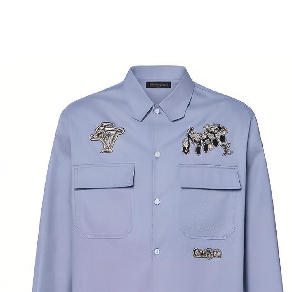 Louis Vuitton SS23 Shirt Purple — фото 5