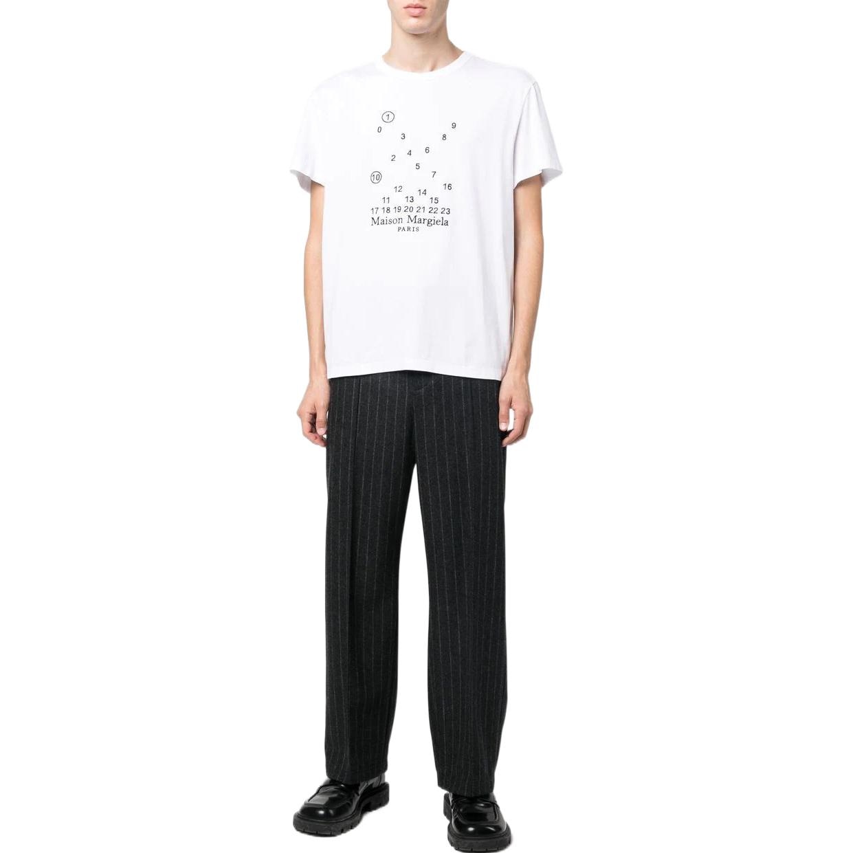 Maison Margiela FW22 Embroidered T-Shirt — фото 1