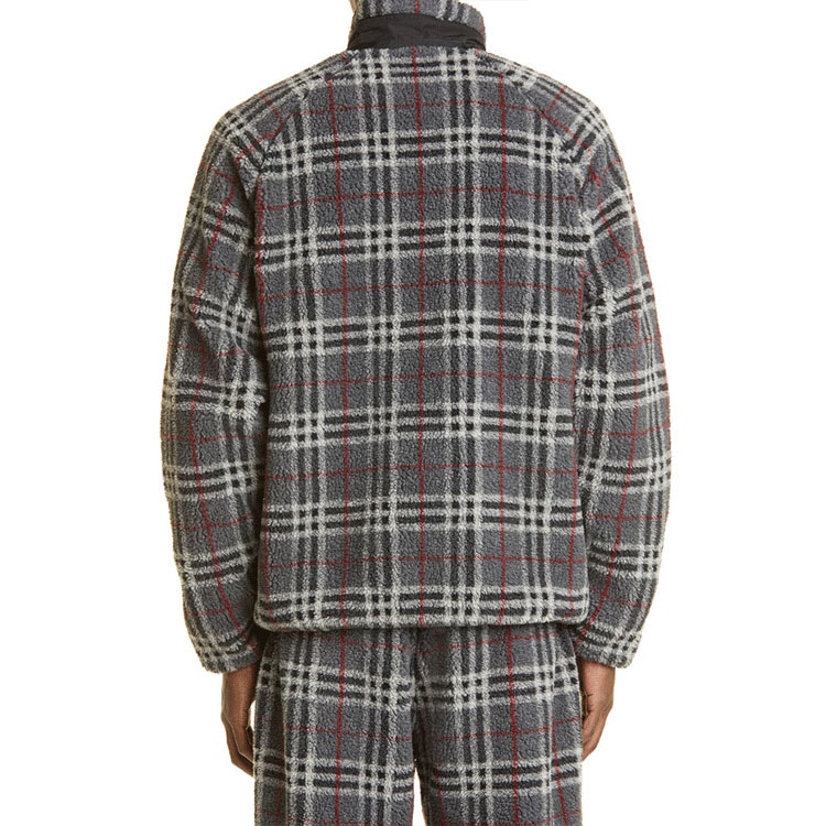 Burberry Check Fleece Jacket — фото 4