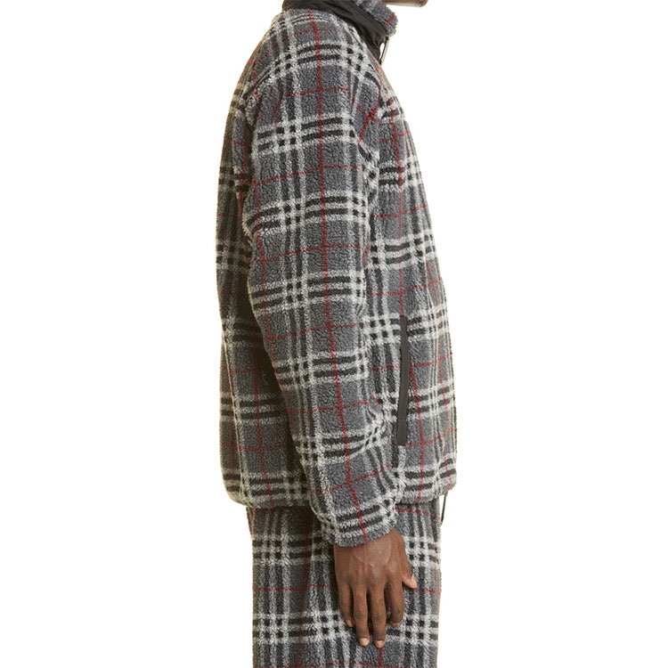 Burberry Check Fleece Jacket — фото 5