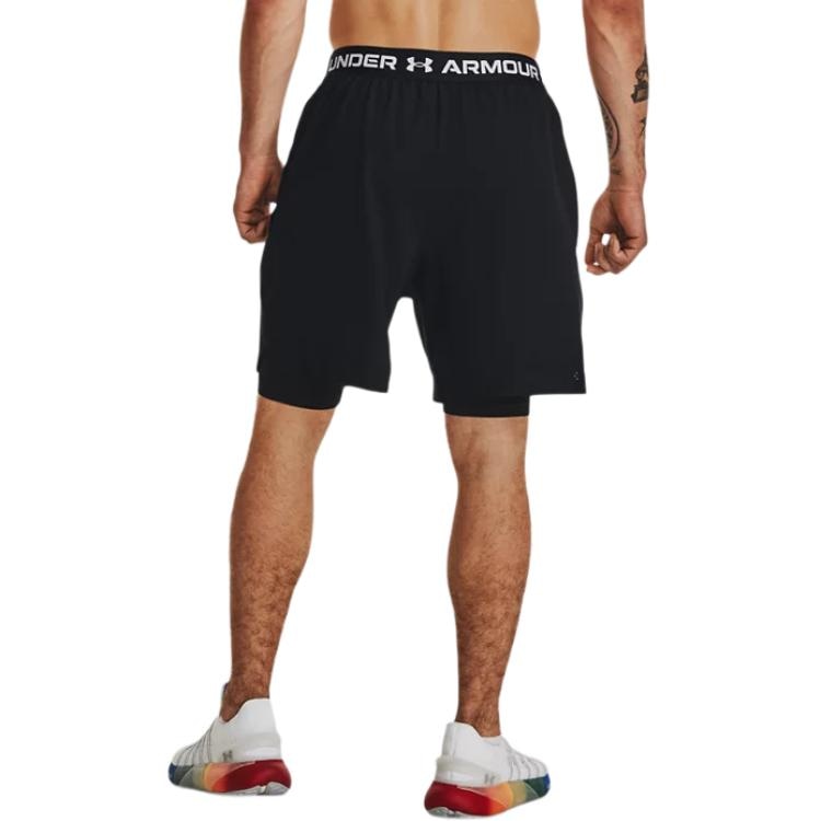 Under Armour SS23 Black Shorts — фото 3