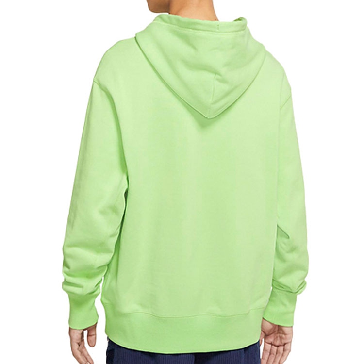 Nike Sportswear French Terry Hoodie Lime — фото 4