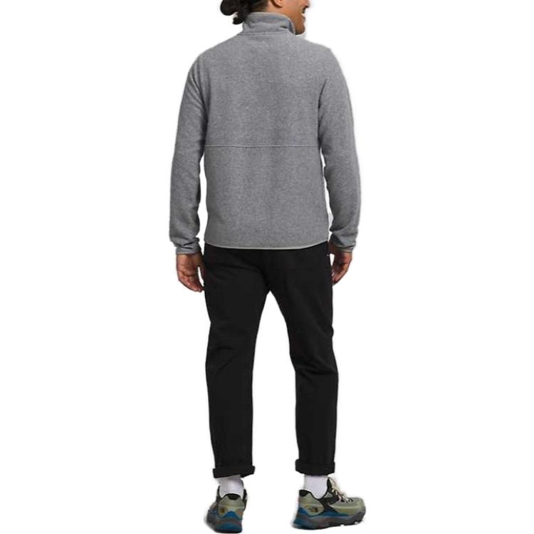 The North Face SS23 Pullover High Neck Long Sleeve Gray — фото 2