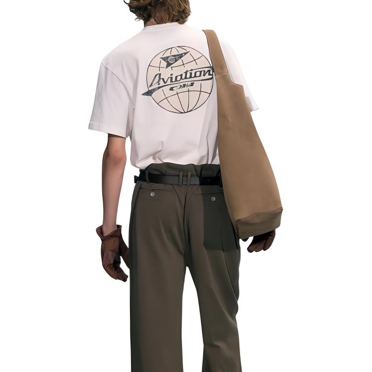 C2H4 Aviation T-Shirt White — фото 4