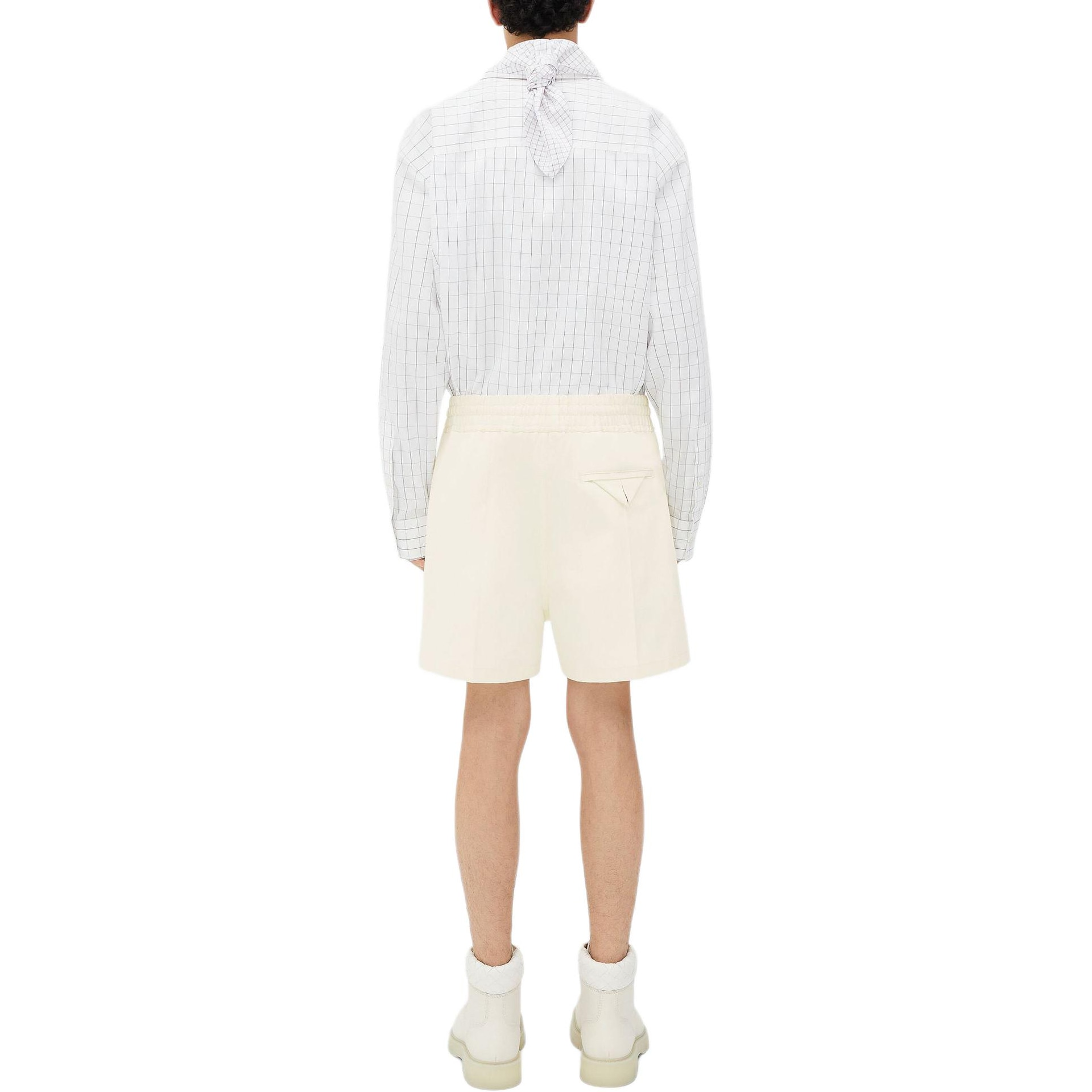 Bottega Veneta SS24 Cotton Twill Shorts — фото 1