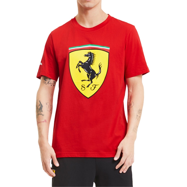 Puma Ferrari Race Big Shieldtee+ T — фото 2