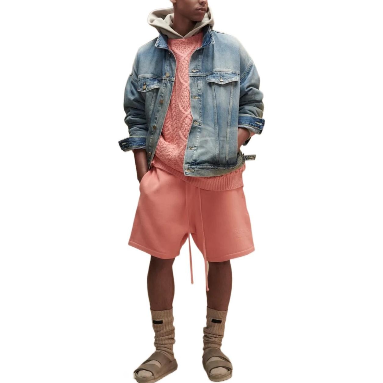 Fear Of God Essentials FW22 Shorts Coral — фото 2