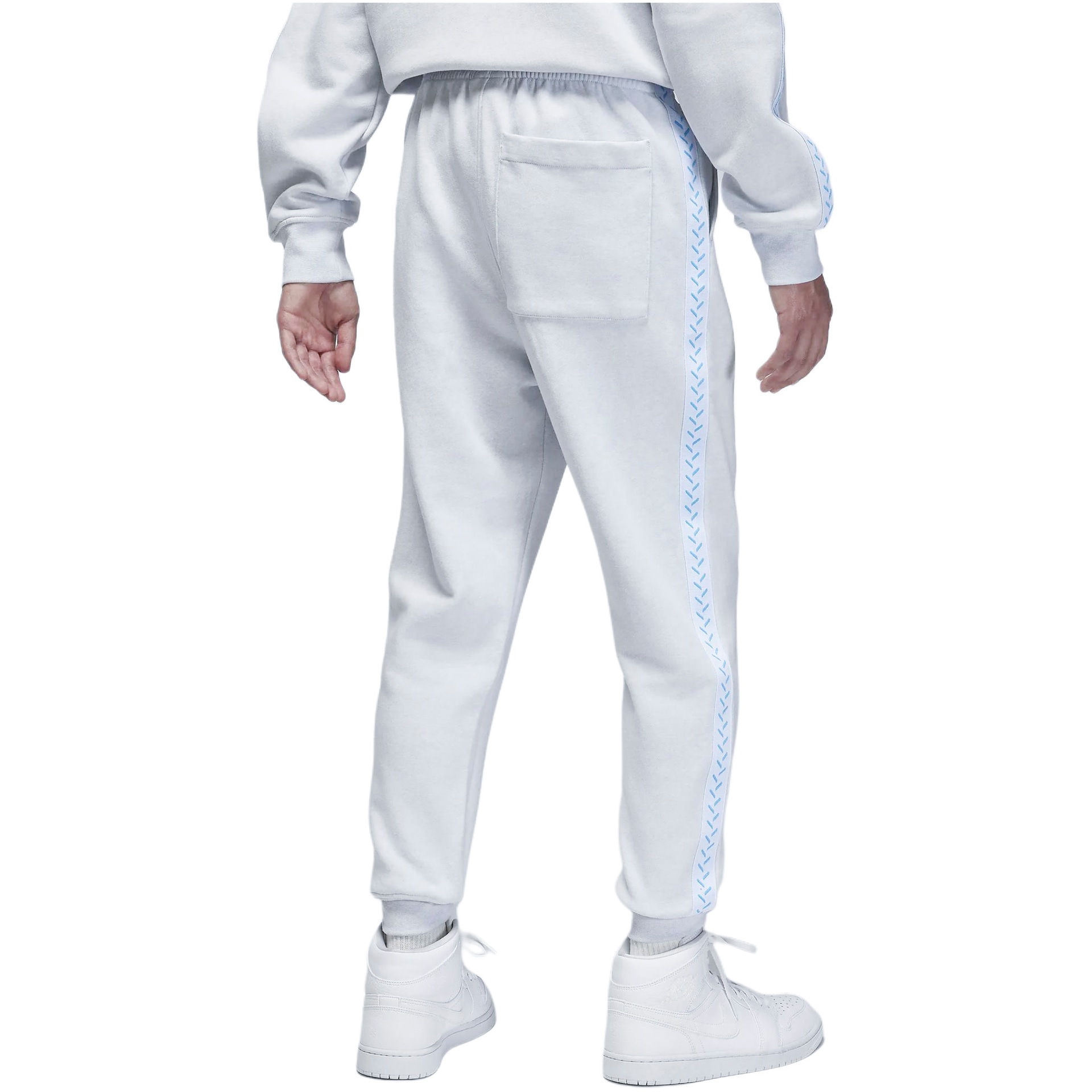 Jordan MVP White Joggers — фото 5