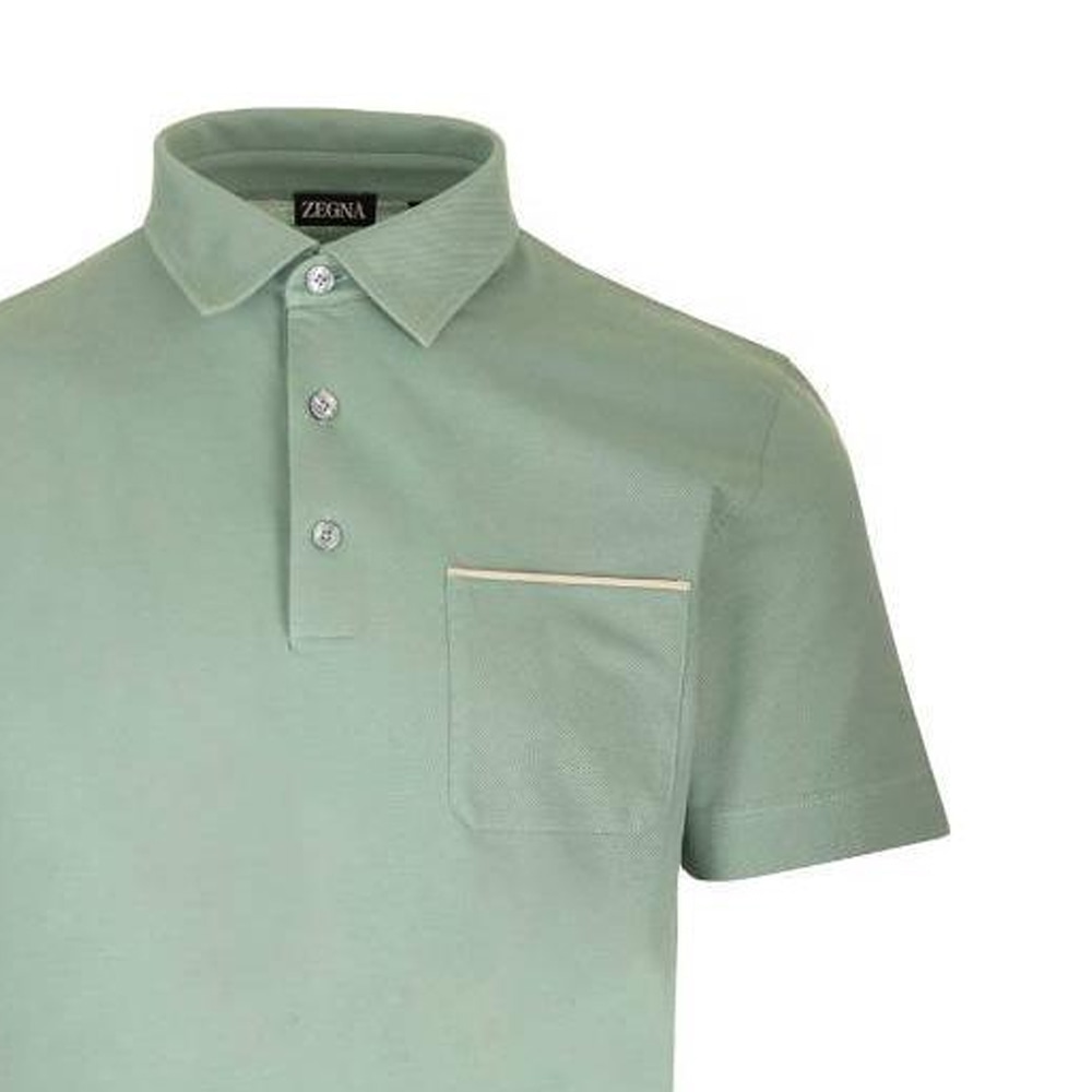 Zegna Polo Green — фото 5