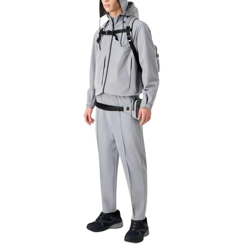 Emporio Armani Hoodie Jacket Grey — фото 3