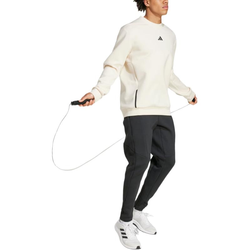 Adidas AEROREADY FW24 TRAINING CREW SWEATSHIRT logo — фото 1