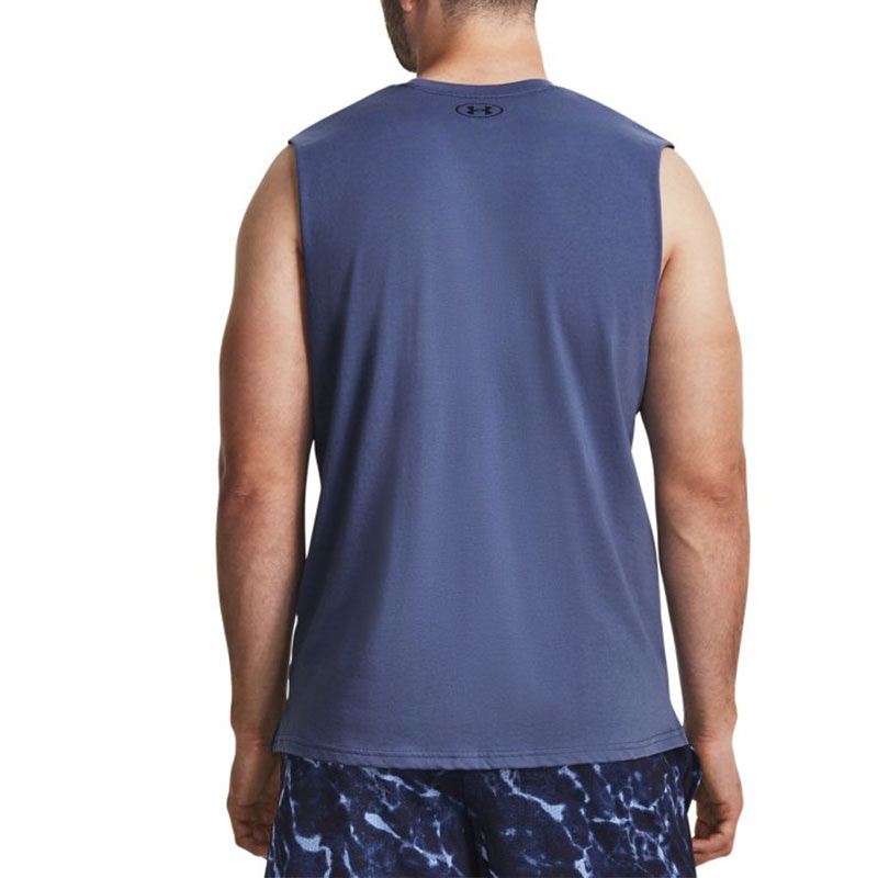 Under Armour Johnson Series Training Tank Blue — фото 4