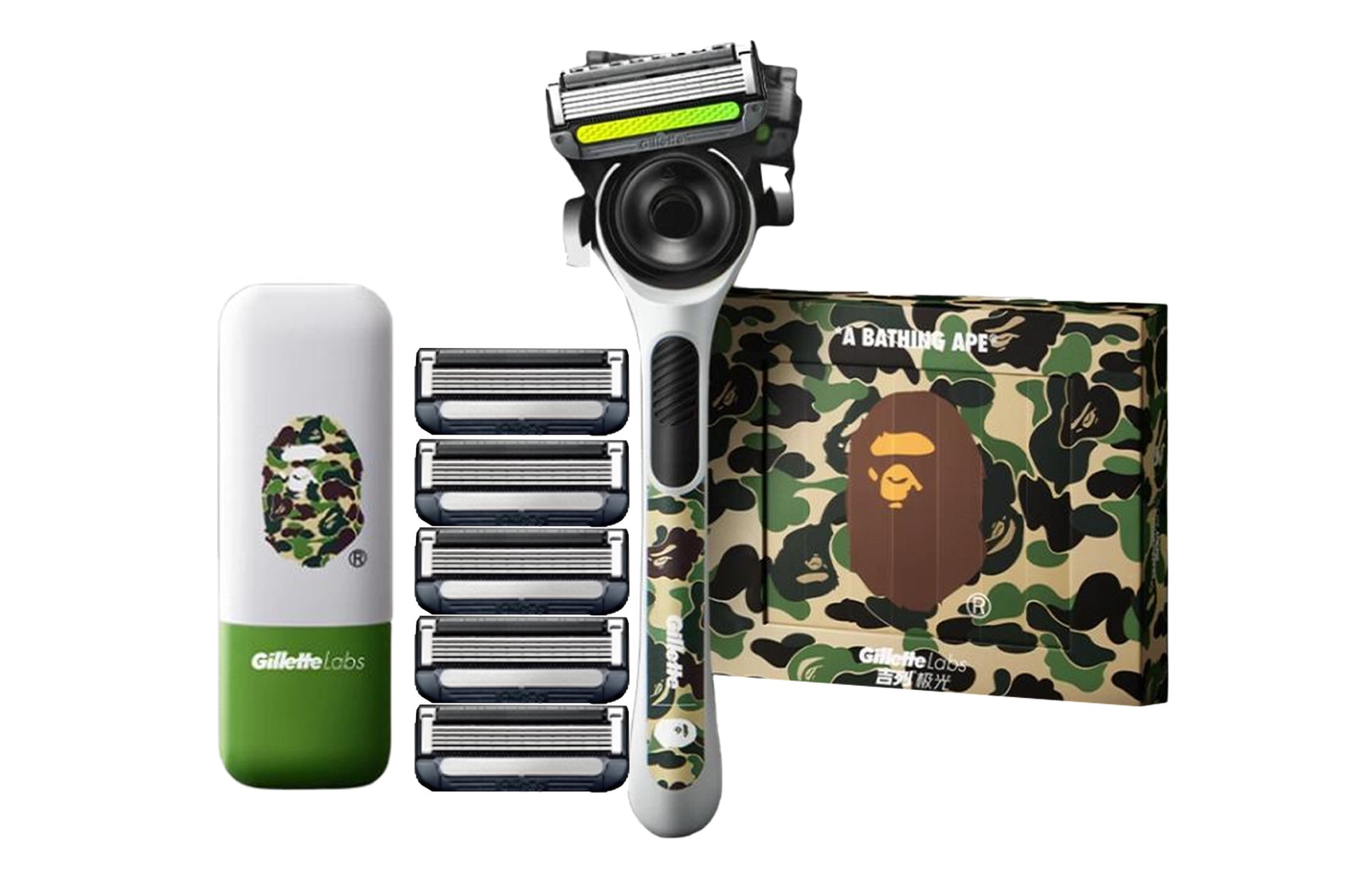 吉列 Gillette x Bape — фото 1
