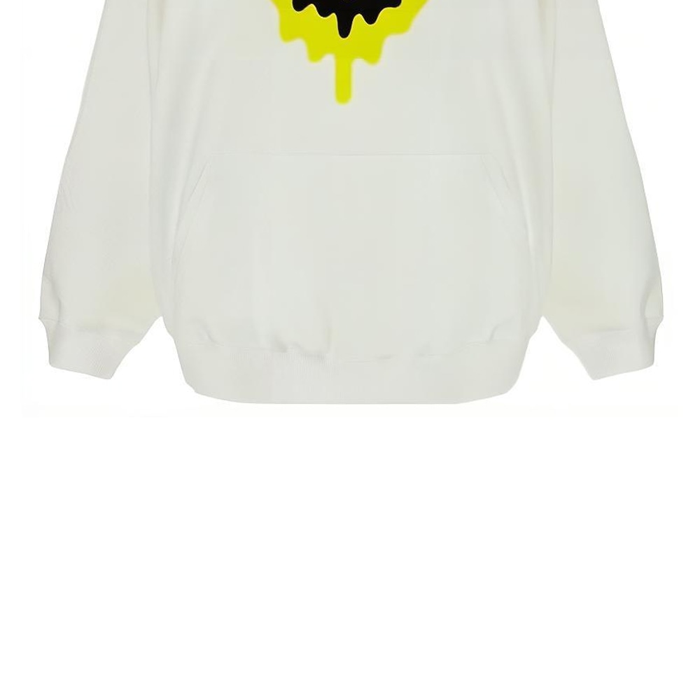 Balenciaga SS22 Smiley Hoodie White — фото 3