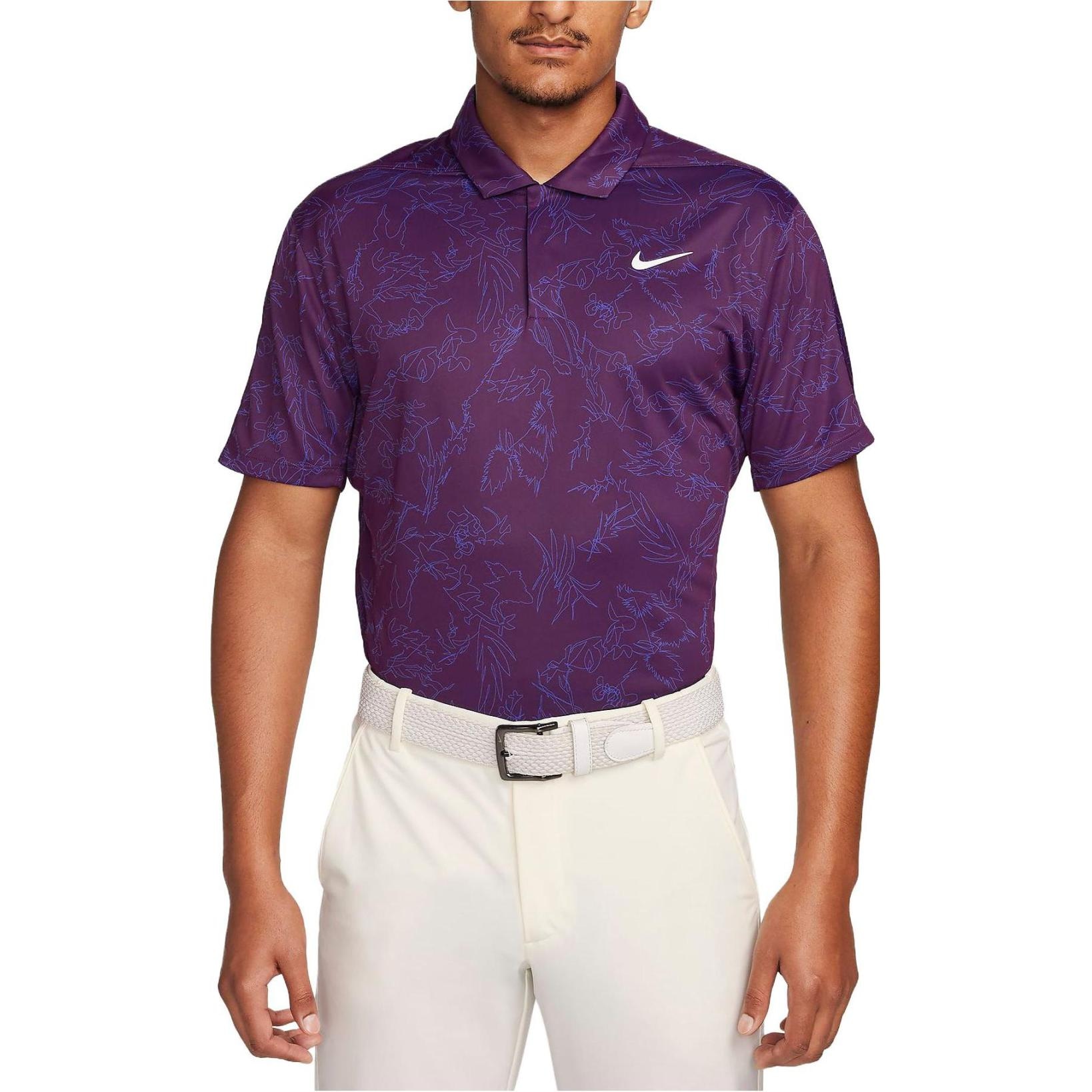 Nike Tiger Woods Polo Purple — фото 3