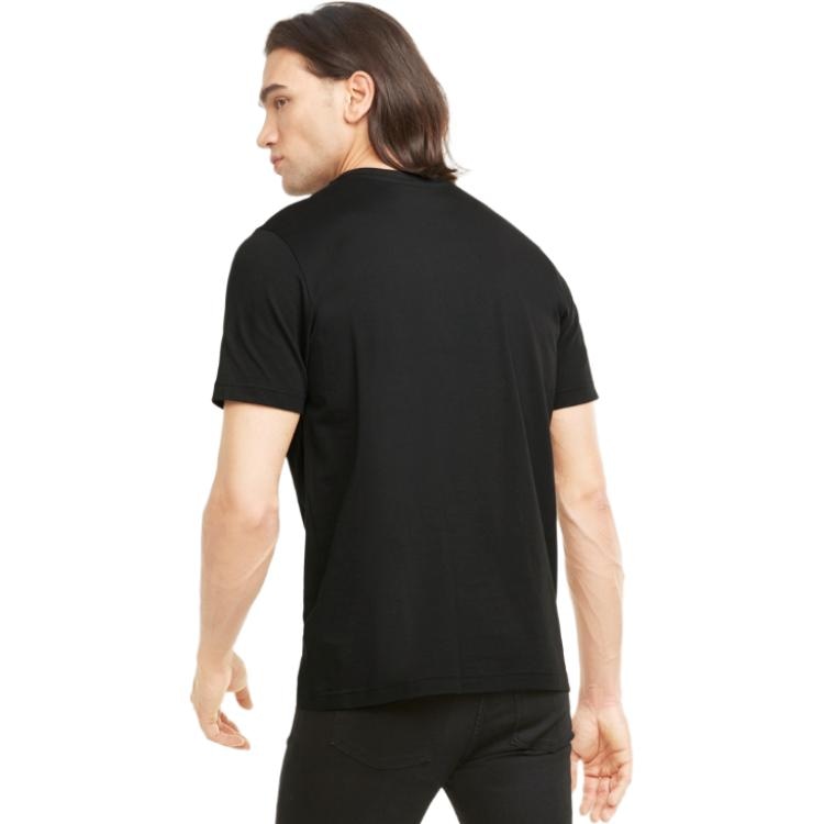 Puma Ferrari Race Big Shieldtee+ Black — фото 6