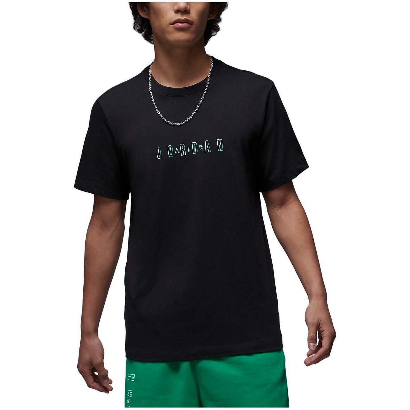 Jordan Logo T-Shirt Black — фото 2