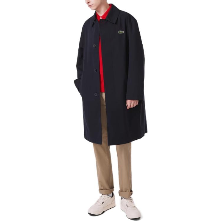 Lacoste Trench Coat Navy — фото 3