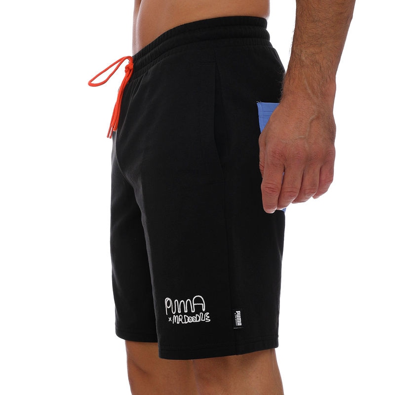 Puma x MR DOODLE Shorts Black — фото 5
