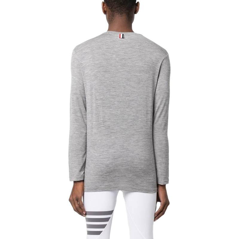 Thom Browne Sweater Light Grey — фото 8