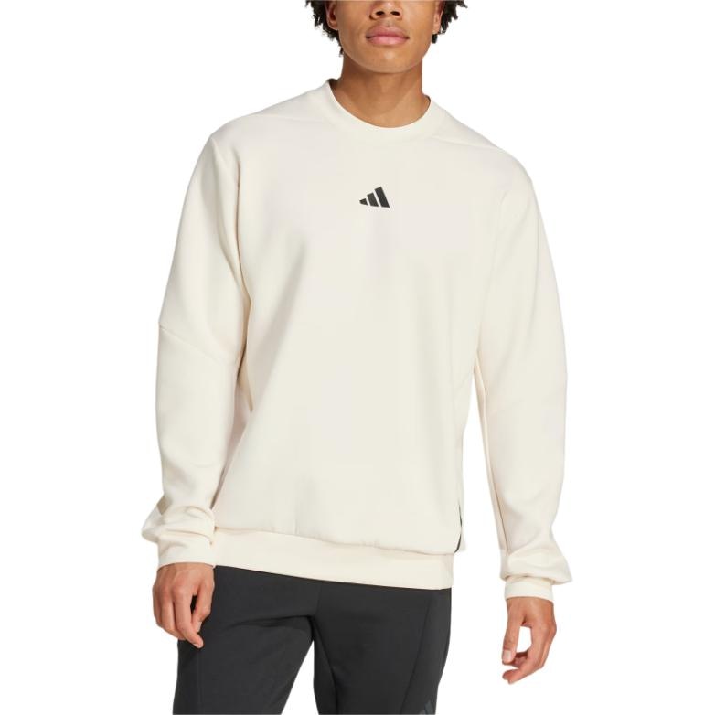 Adidas AEROREADY FW24 TRAINING CREW SWEATSHIRT logo — фото 2