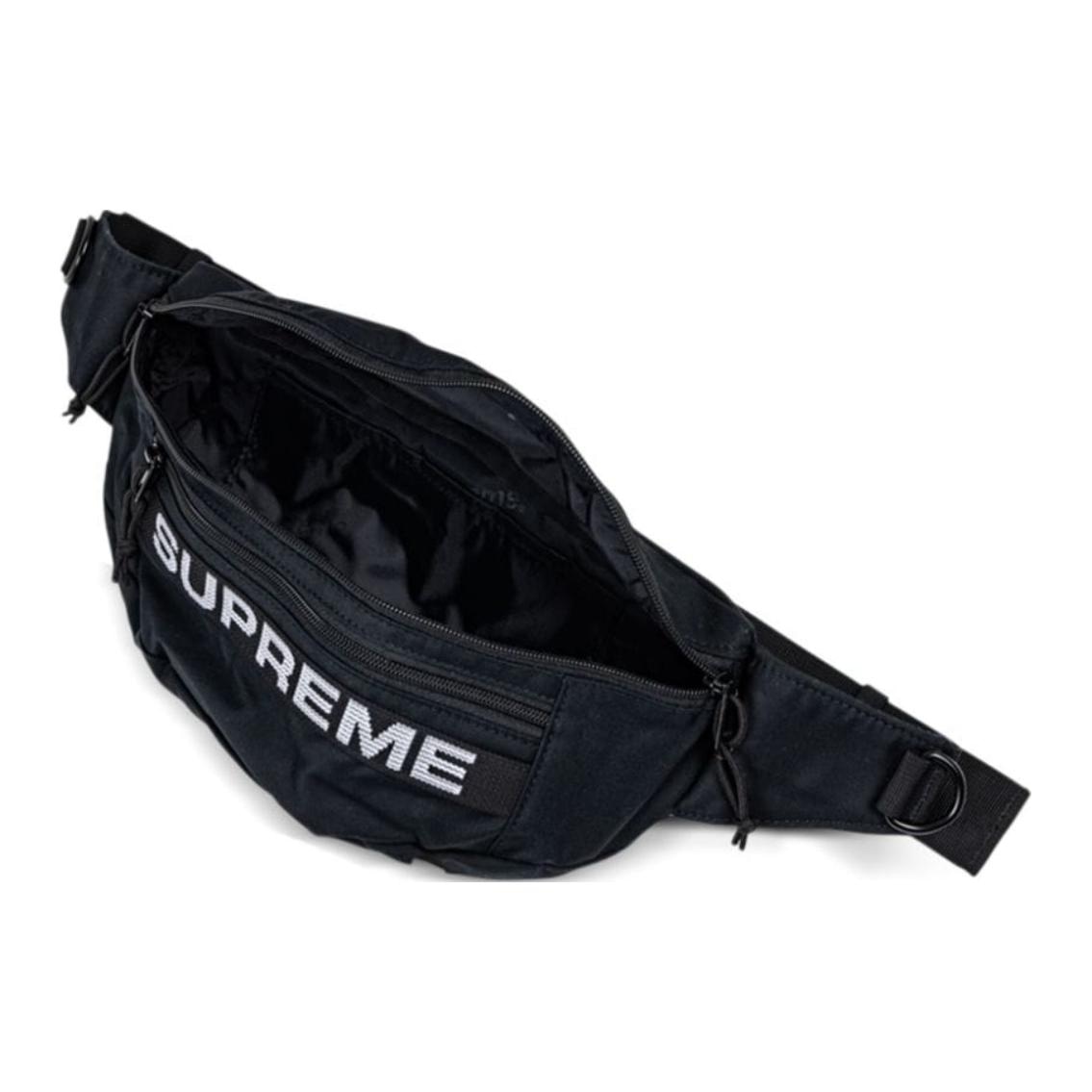 Supreme Nylon Crossbody Bag Black — фото 4