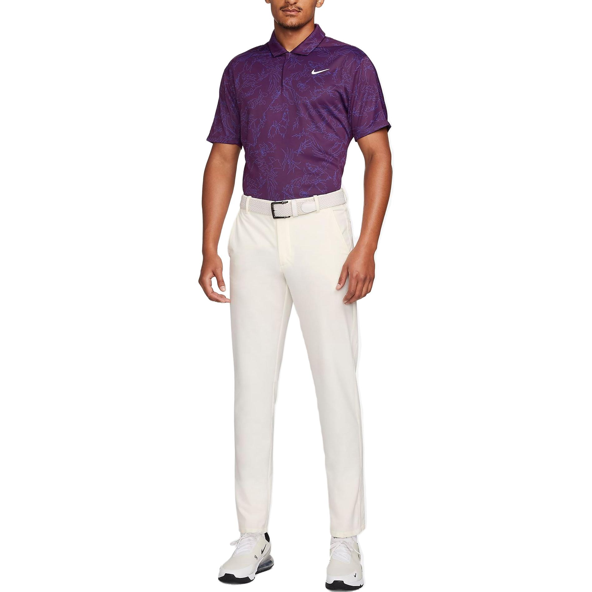 Nike Tiger Woods Polo Purple — фото 2