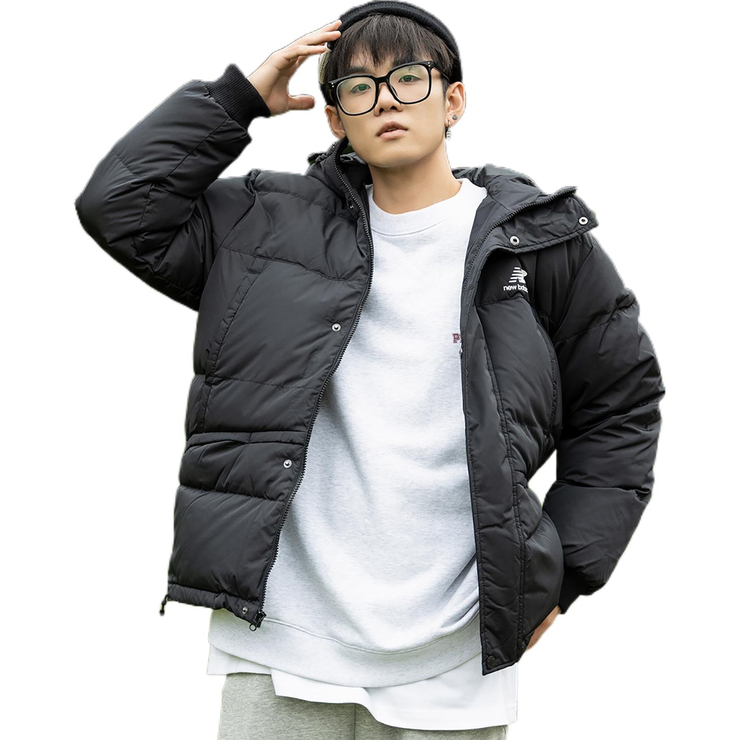 New Balance Winter Windproof Down Jacket Black — фото 2
