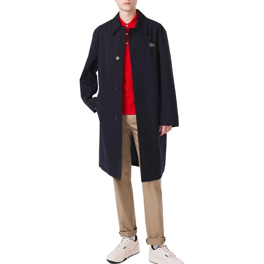 Lacoste Trench Coat Navy — фото 1