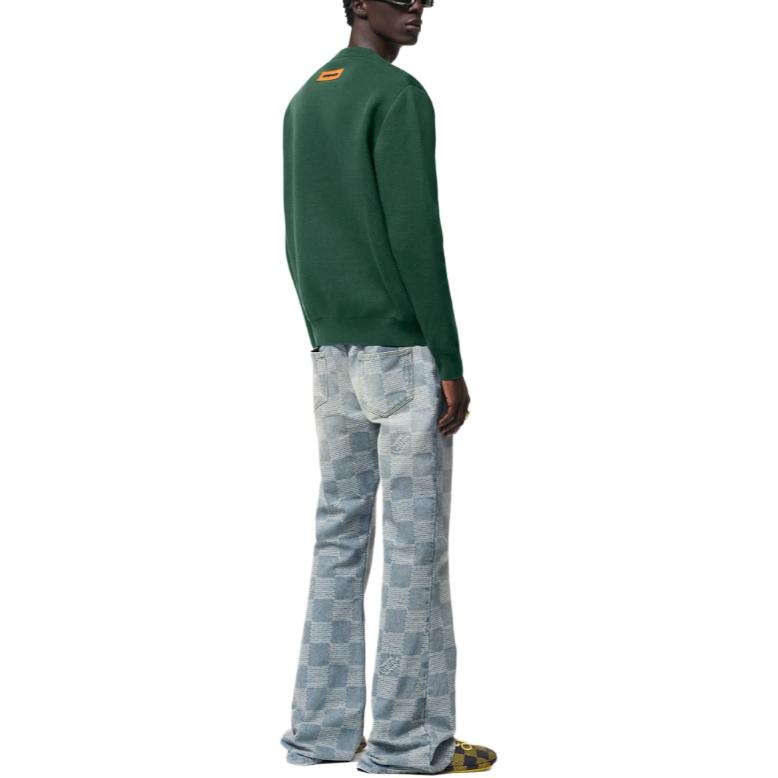 Louis Vuitton SS24 Crewneck Sweater Green — фото 3