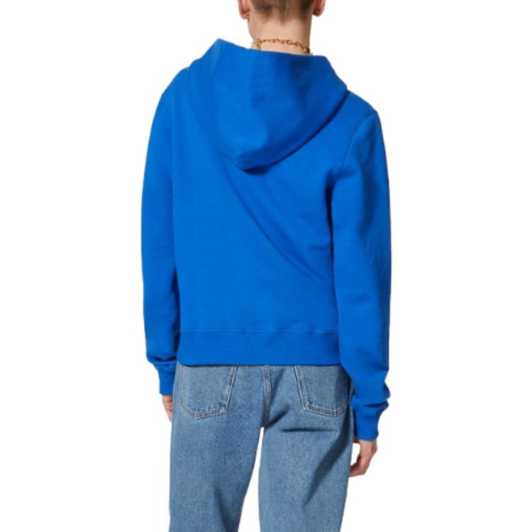Valentino FW23 Logo Hoodie Navy — фото 2