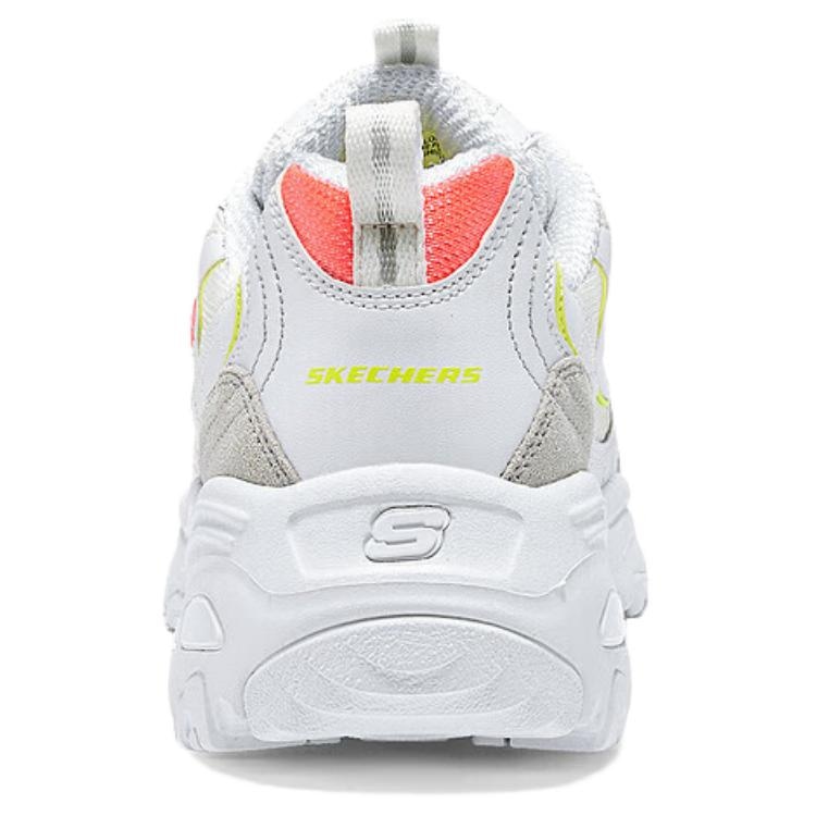 Skechers DLITES White Yellow — фото 7