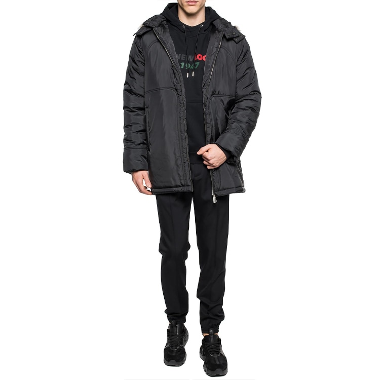 Dior Letter Hoodie Black — фото 2