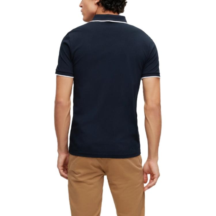 Hugo Boss Polo Navy — фото 4