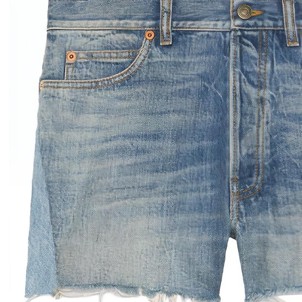 Gucci Denim Shorts — фото 6