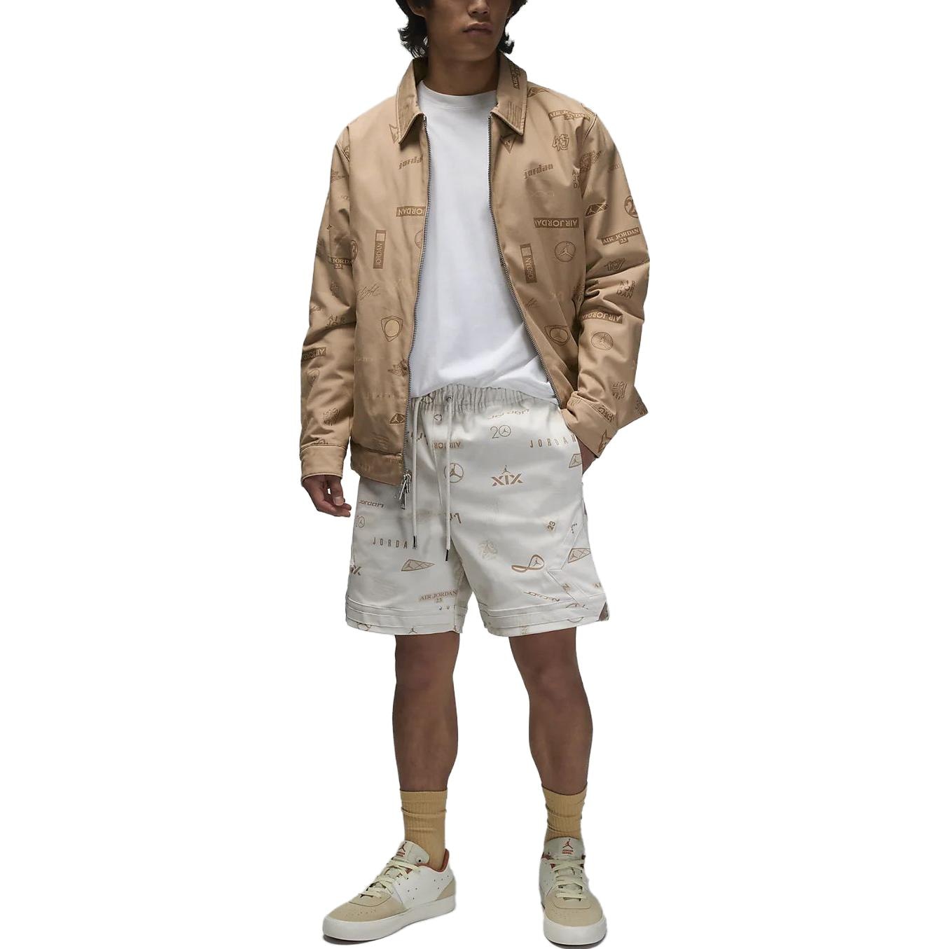 Jordan Phantom Grey White Shorts — фото 2